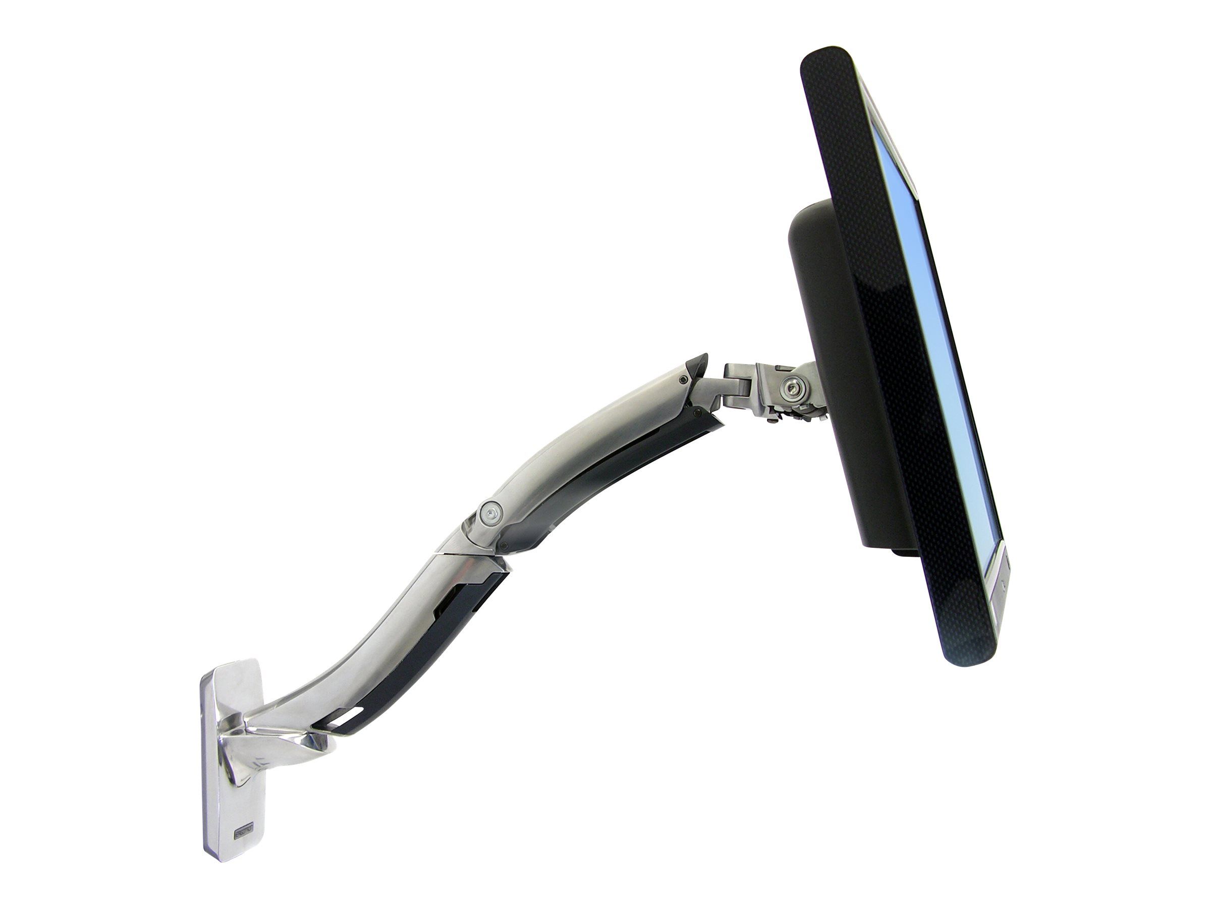 Ergotron MX - Befestigungskit (Gelenkarm, Aufbauplatte, VESA-Halterung) - Konstante Krafttechnologie - für LCD-Display - Polished Aluminum - Bildschirmgröße: bis zu 106,7 cm (bis zu 42 Zoll)