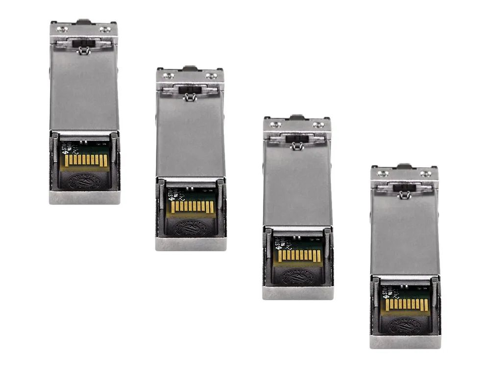 TRENDnet TEG MGBS10 - SFP (Mini-GBIC)-Transceiver-Modul - 1GbE - 1000Base-LX - LC Single-Modus - bis zu 10 km - 1310 nm - TAA-konform (Packung mit 4)