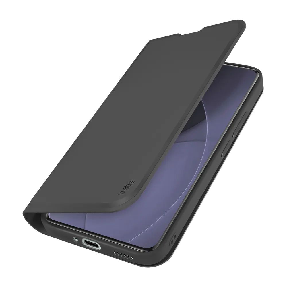 SBS WALLET SMOOTH Bookcase für Xiaomi REDMI NOTE 15 PRO+, schwarz