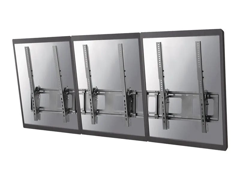 Neomounts NS-WMB300P - Halterung - für 3 LCD-Anzeigen - Schwarz - Bildschirmgröße: 101.6-132.1 cm (40"-52")