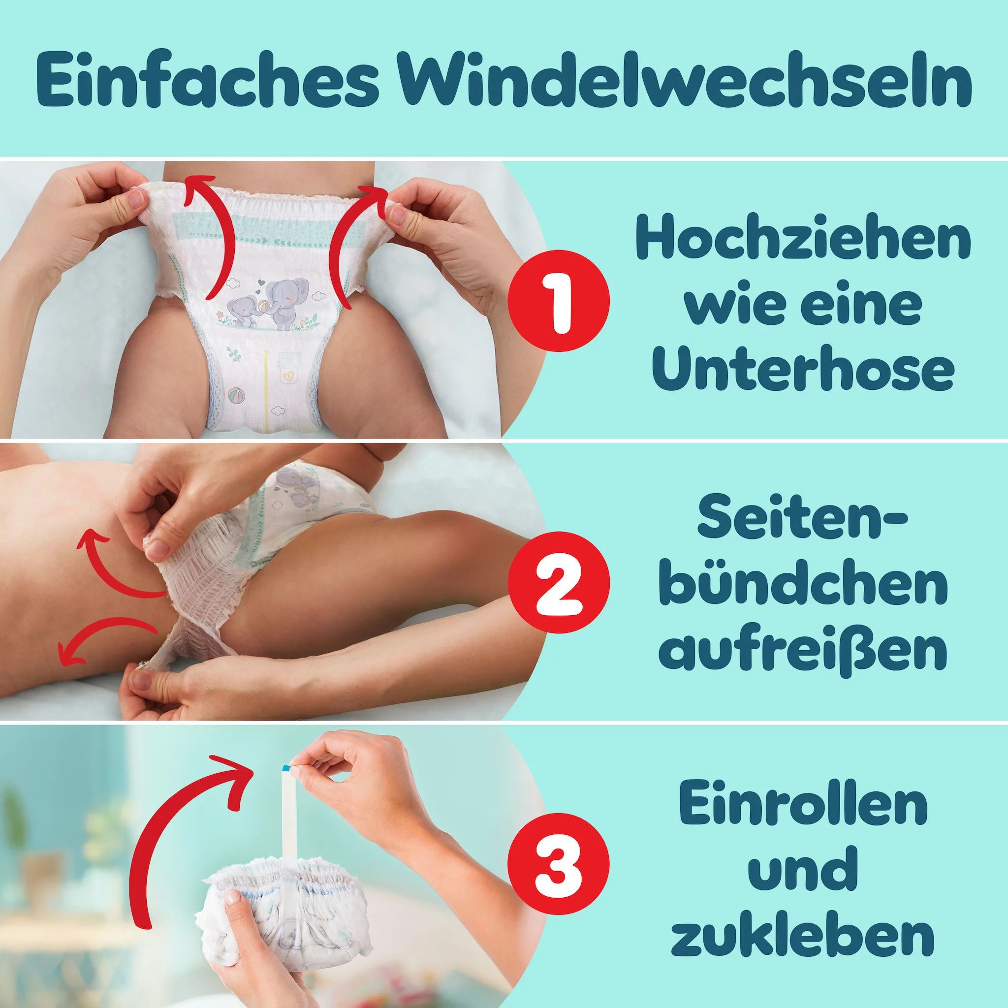 Pampers Premium Protection Pants Größe 6, 13kg-19k