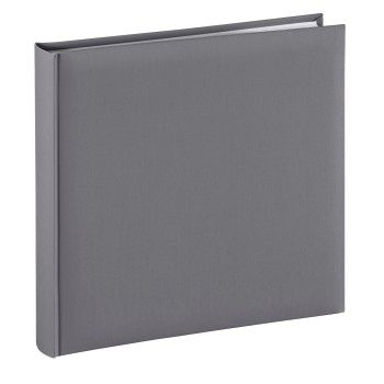 Hama Jumbo-Album "Fine Art", 30x30 cm, 80 weiße Seiten, Grau