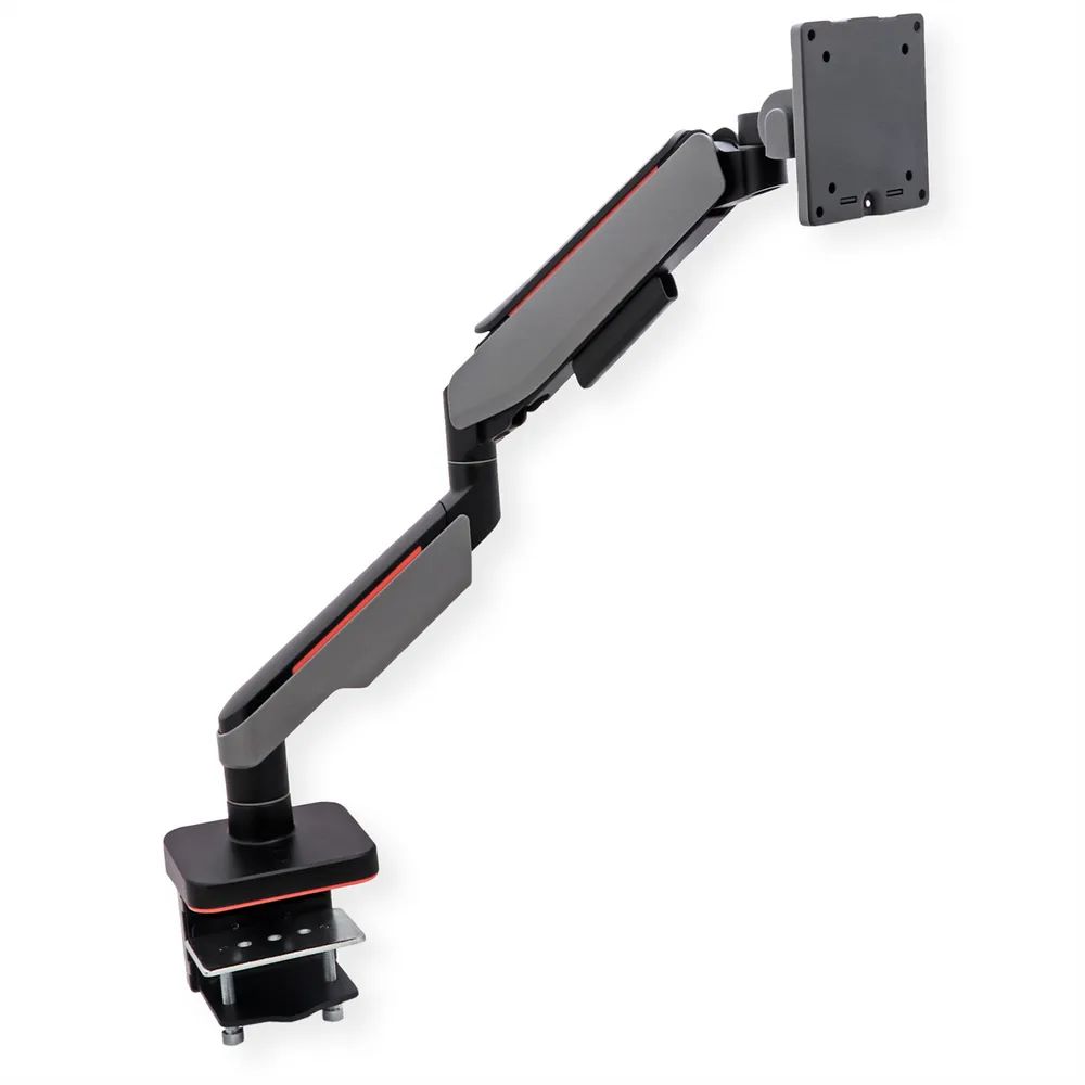 ROLINE LCD-Arm, Tischmontage, Gasfeder, 5 Gelenke, 17-49 Zoll, bis 20 kg