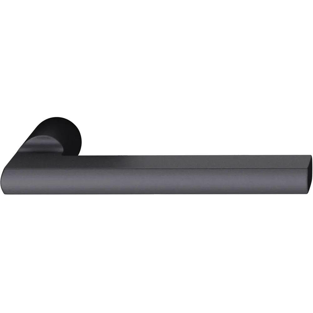 FSB Drückerlochteil 10 1035 04600 ASL/AGL, Aluminium schwarz matt