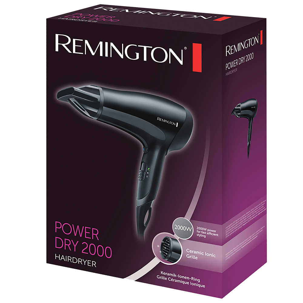 Remington HAARTROCKNER IONEN 2000W / REMING D3010 POWER 45358560100