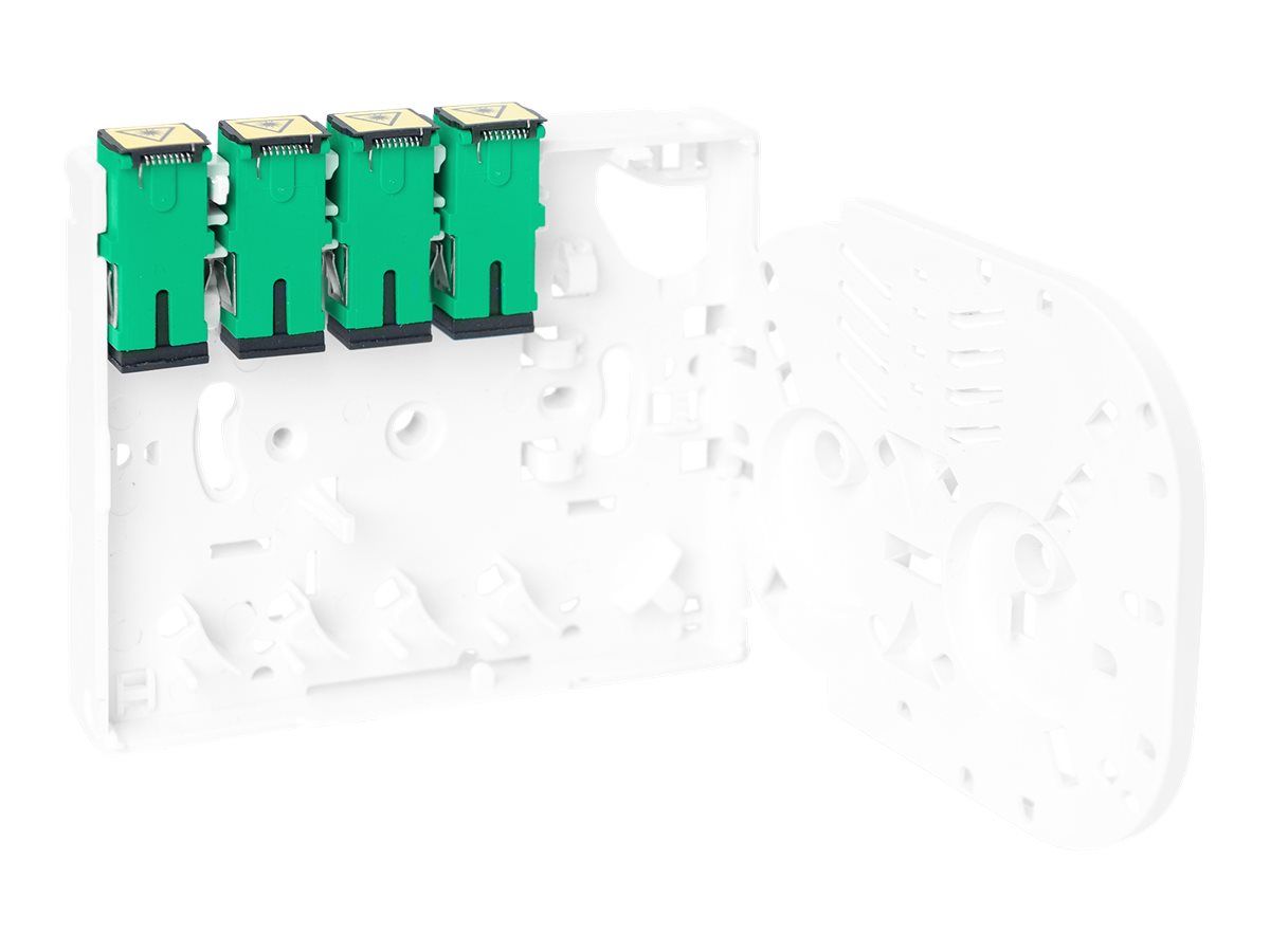 DIGITUS FTTH Gehäuse mit 4 x SC SX Kupplung