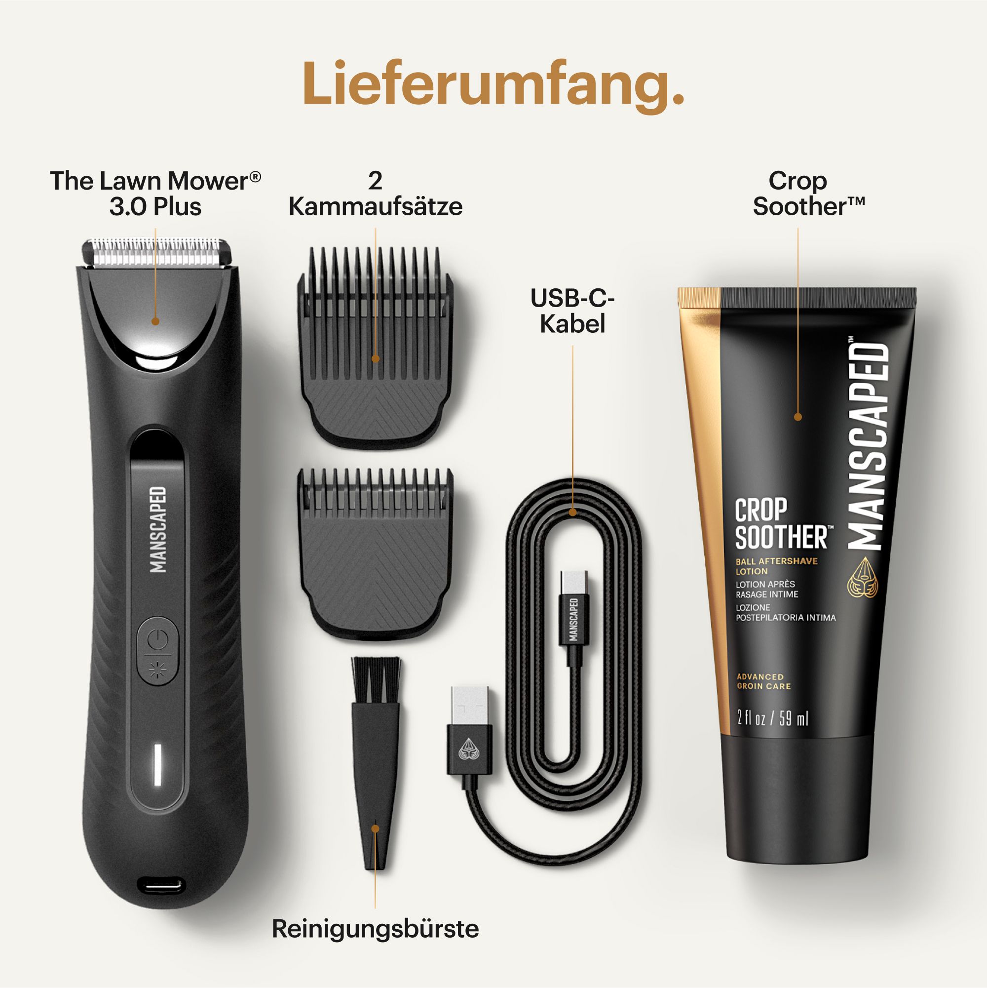 Manscaped Lawnmower 3.0 Plus Refined