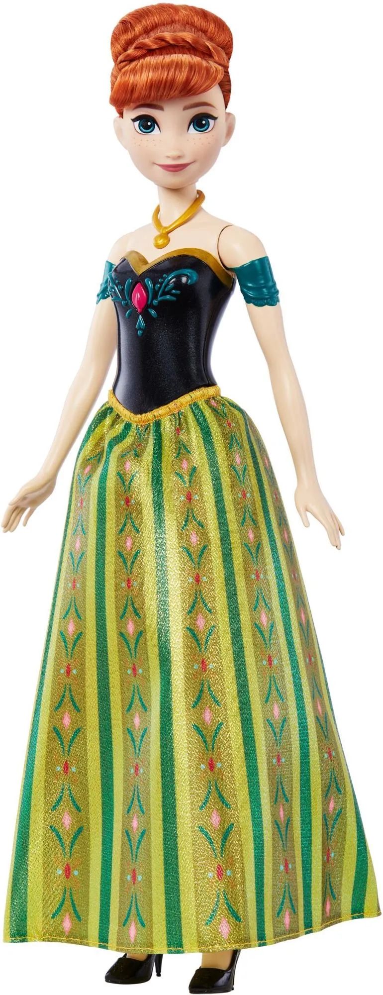 Mattel Disney Die Eiskönigin Singende Anna-Puppe singt"Zum ersten Mal?