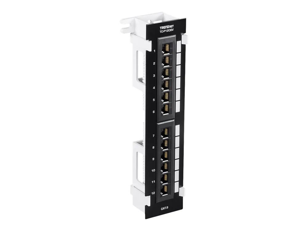 TRENDnet TC-P12C6V - Patch Panel - geeignet für