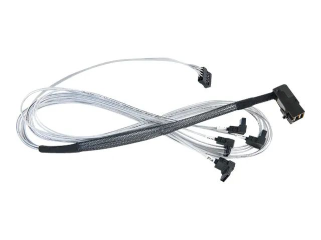 Microchip Technology Microchip Adaptec - Internes SAS-Kabel - mit Sidebands - SAS 6Gbit/s - 4-Lane - SATA (W)