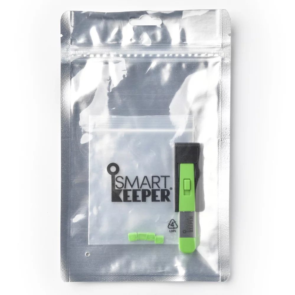Smart Keeper Mini"Mini USB-B Port" Blocker grün 4 Stk.+Key