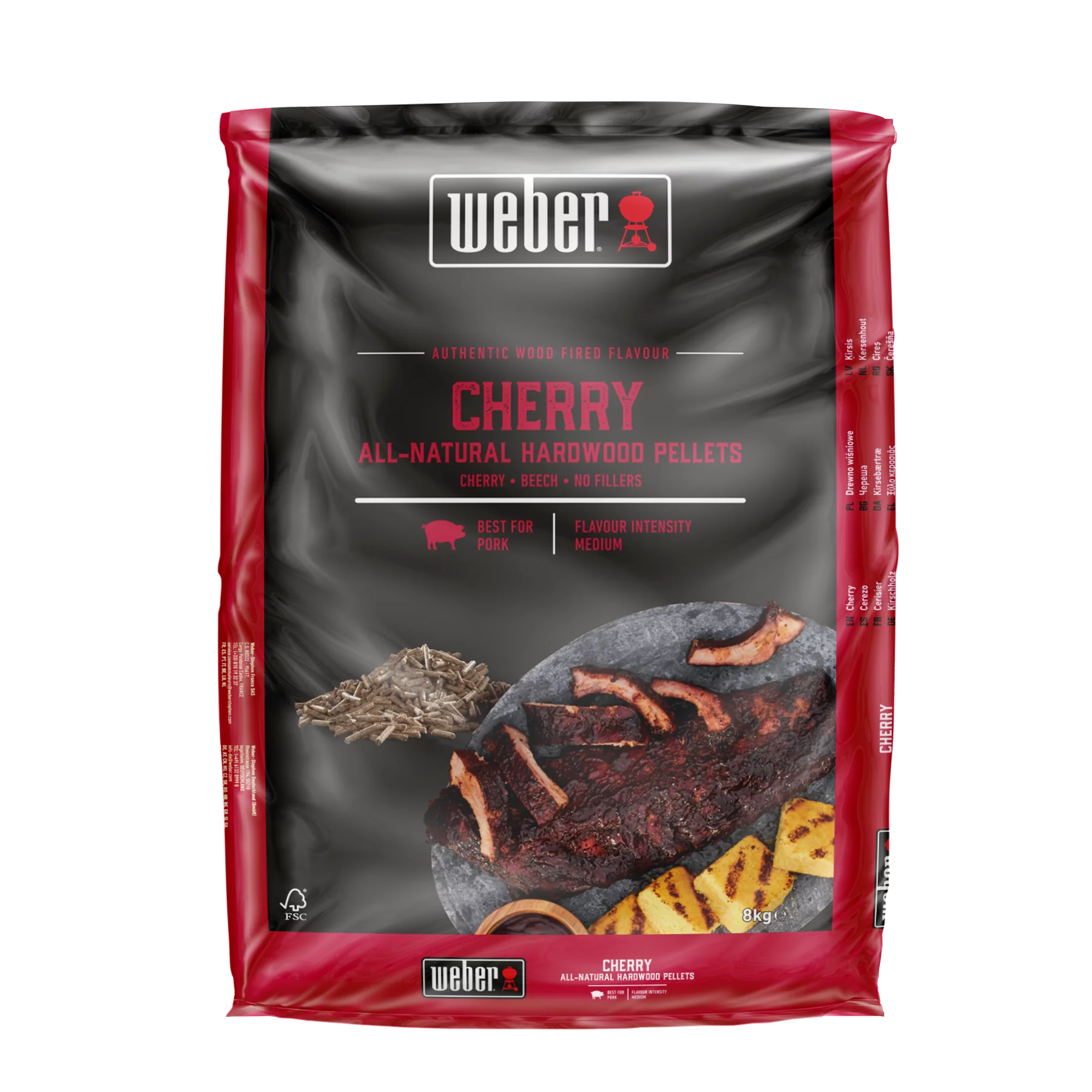 Weber Holzpellets  Kirschholz - 8 kg