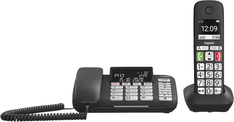 Gigaset Tischtelefon DL780 Plus schwarz