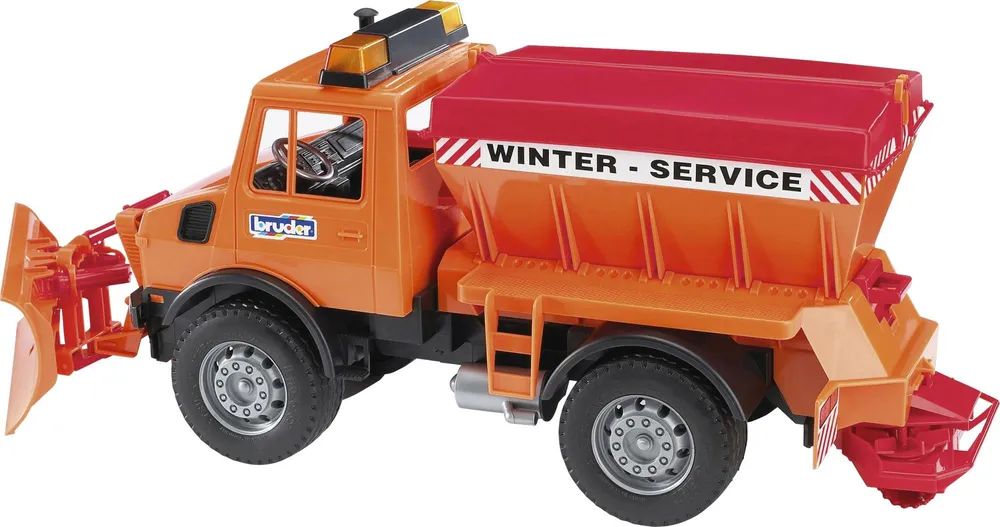 Bruder MB-UNIMOG - 4 Jahr(e) - Acrylnitril-Butadien-Styrol (ABS) - Orange - Rot