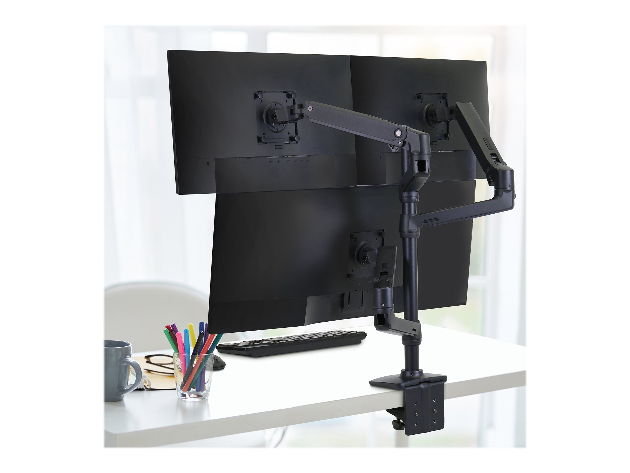 Ergotron LX - Montagekomponente (Gelenkarm, Stangenring, Verlängerung)