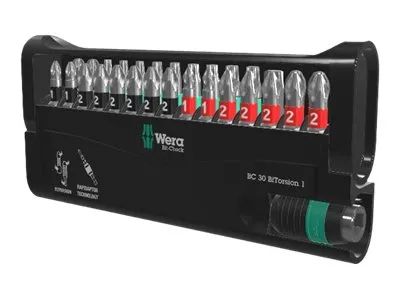 Wera Bit-Check 30 BiTorsion 1 - Schraubendreherbit und Bit-Halterset