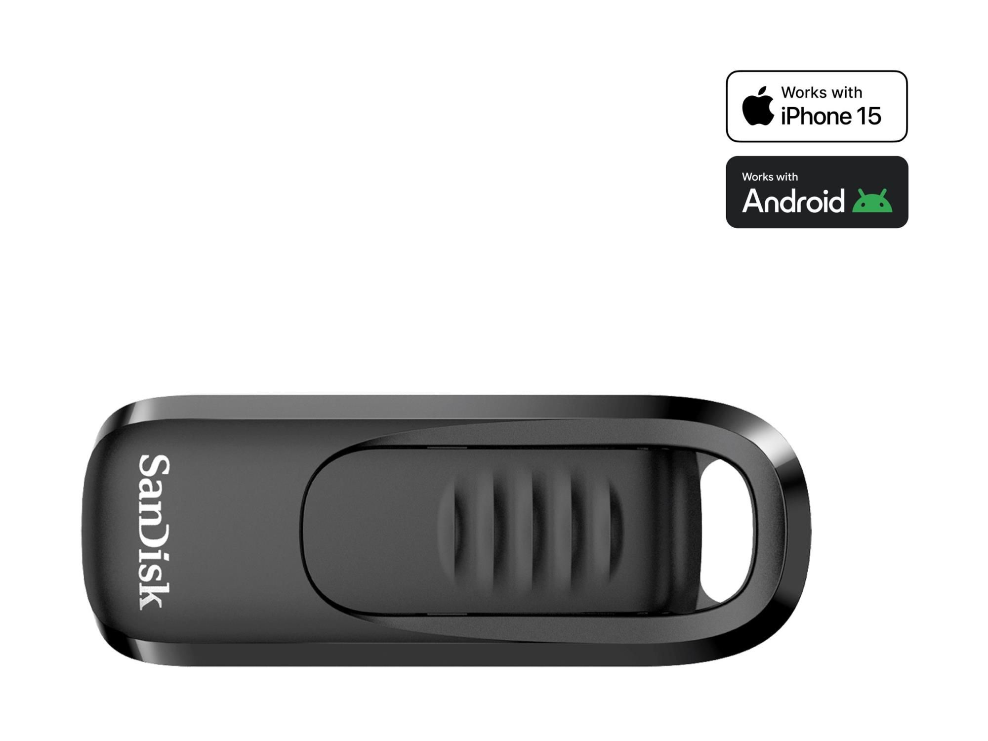 SanDisk Ultra Slider - USB-Flash-Laufwerk - 128 GB