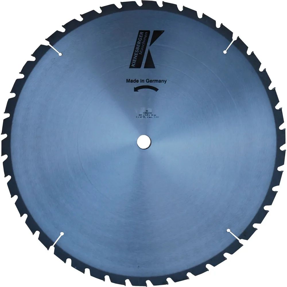 KIENESBERGER Baustellen Kreissägeblatt HW ø 600 x 3,8 x 30 mm Z42 Nagelfest