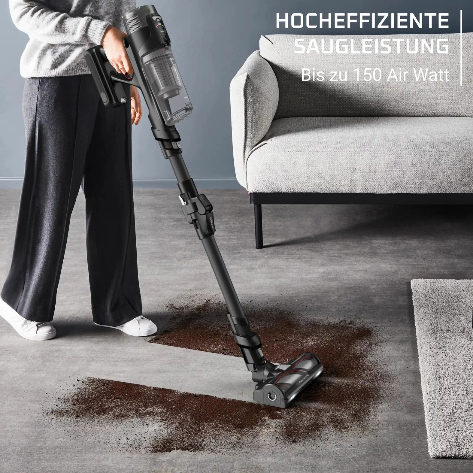 Rowenta RH9L55 Akku-Staubsauger X-Force Flex 12.60 Neo Complete - schwarz