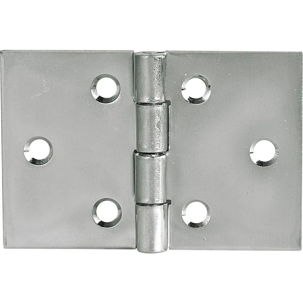 SCHMALE Scharnier DIN 7954 D breit 50 x 75 mm, Stahl verzinkt