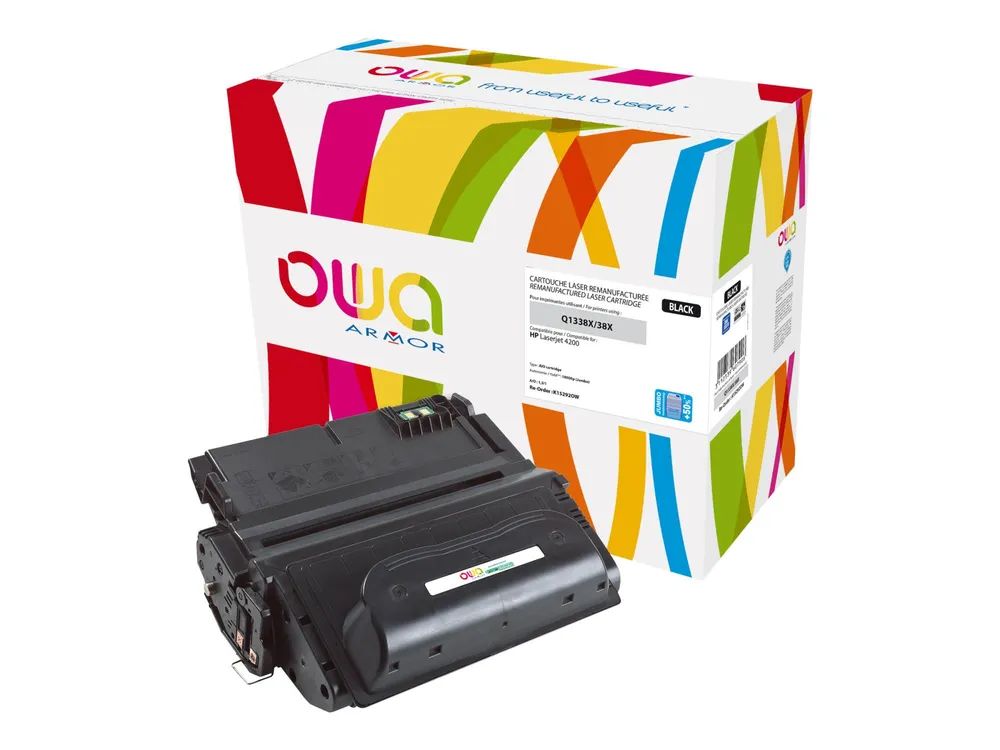 Armor OWA - Schwarz - kompatibel - Tonerpatrone (Alternative zu: HP Q1338A)