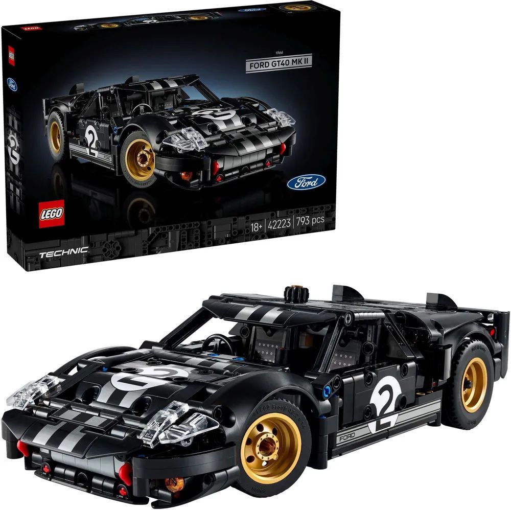 LEGO TECHNIC 42223 1966 Ford GT40 MKII Rennwagen (42223)