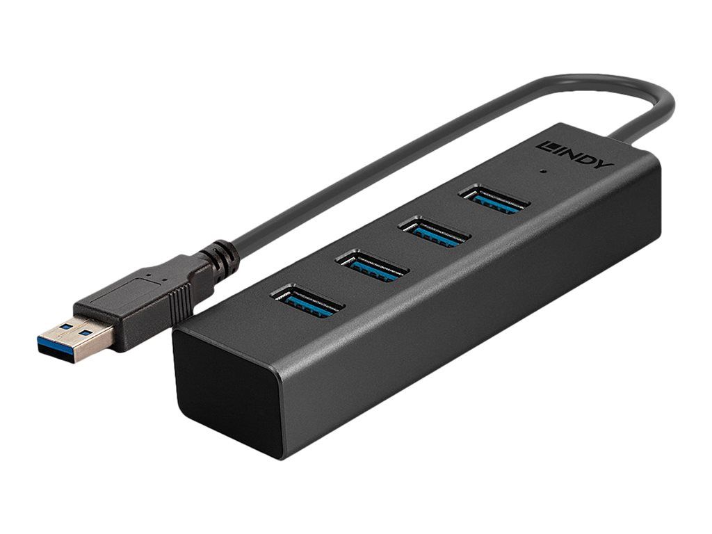 Lindy Hub - 4 x USB 3.2 Gen 1 - Desktop