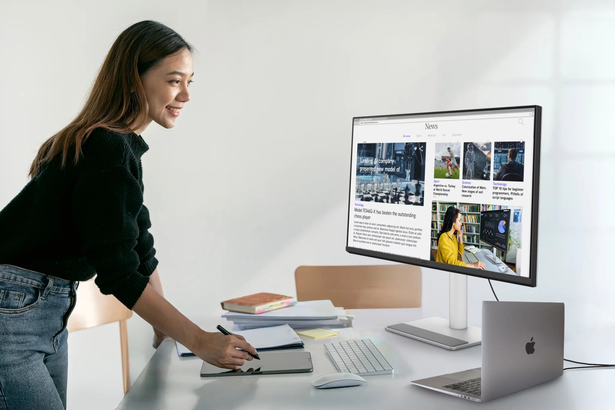 BenQ MA270UP 27 Zoll 4K Monitor für MacBook