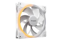 Be Quiet! Light Wings 140 mm PWM Reverse White Ventilator 14 cm - Gehäuse-Lüfter - 25,5 dB
