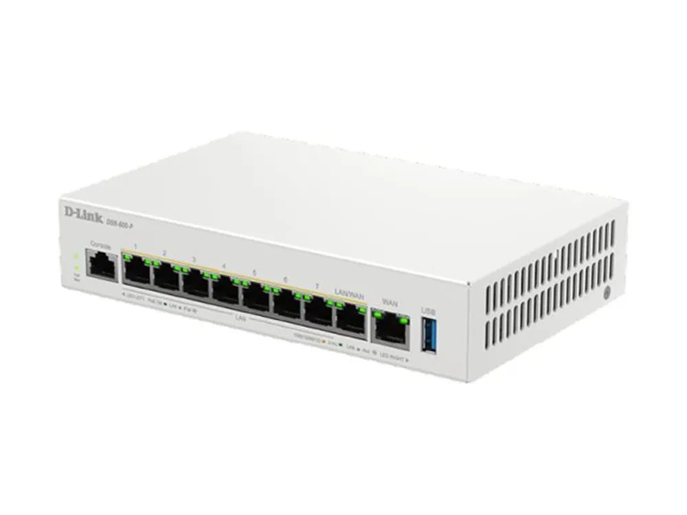 D-Link DBR-600-P - Wireless Router 8-Port-Switch