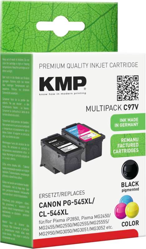 KMP Tintenpatrone C97V OEM Canon PG-545XL/CL-546XL