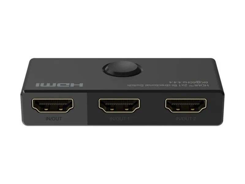 MicroConnect MC-HDMISWITCH-8K-MINI - HDMI - ABS - Schwarz - 60 Hz - 7860 x 4320 - 36 Gbit/s