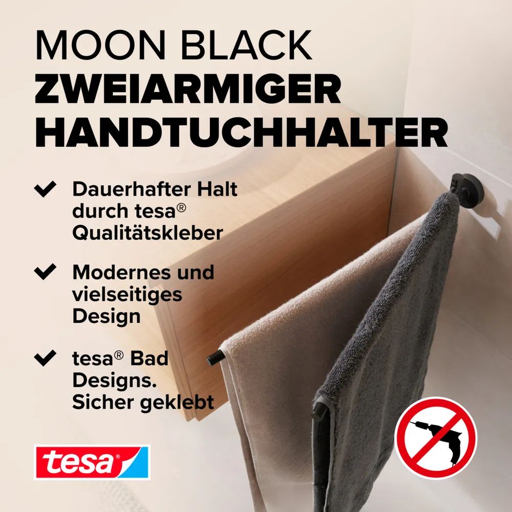 Tesa MOON BLACK - 50 mm - 456 mm - 84 mm