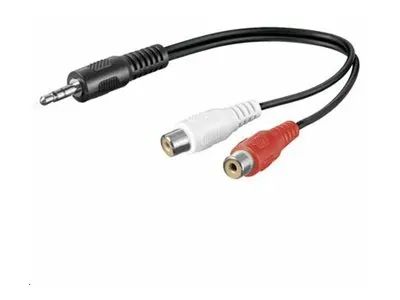 MicroConnect Audio-Adapter - RCA x 2 weiblich