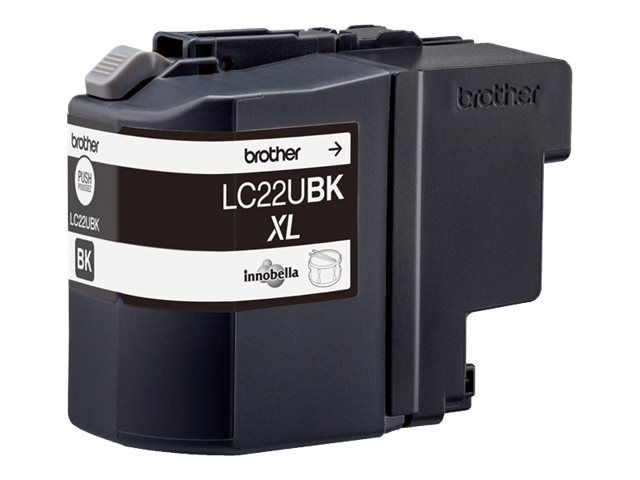 Brother LC22UBK - XL - Schwarz - original - Tintenpatrone