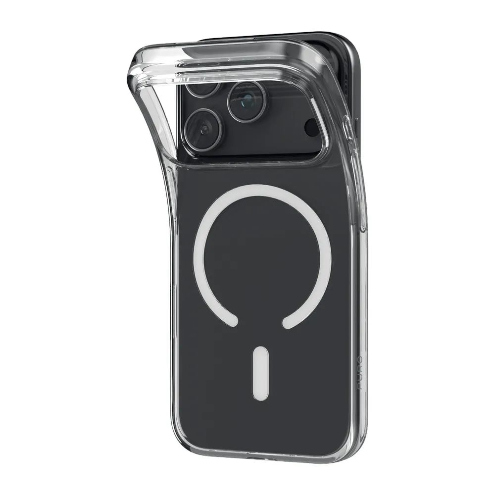 PURO GRS 03 MAG MagSafe kompatibles Cover für iPhone 18 PRO, transparent