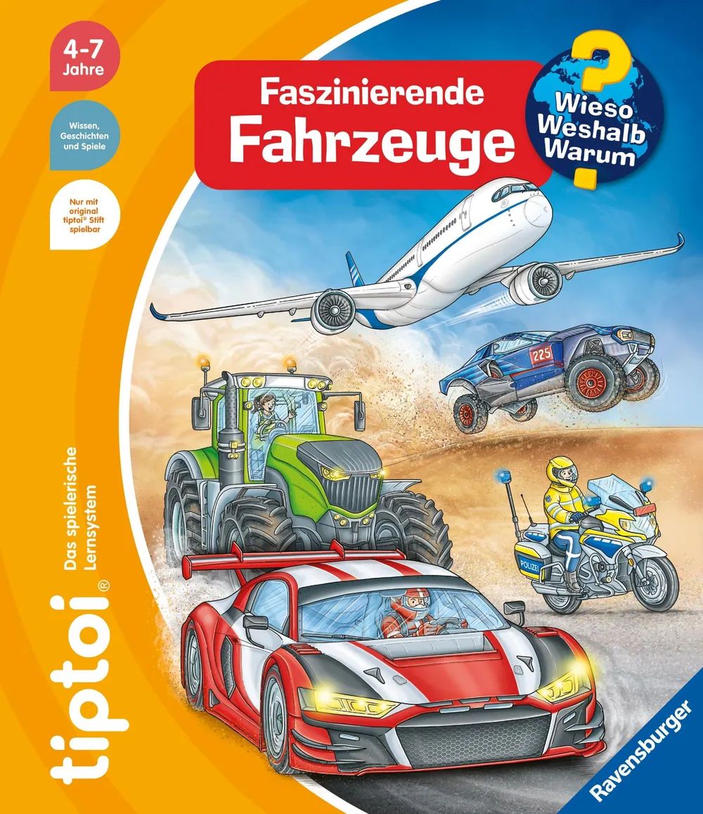 Ravensburger Verlag GmbH tiptoi® WWW - Faszinierende Fahrzeuge