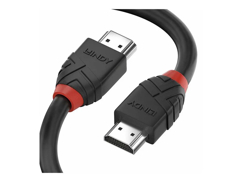 Lindy Ultra High Speed - HDMI-Kabel - HDMI männlich zu HDMI männlich - 10 m - Dreifachisolierung - Schwarz - rund, unterstützt 8K 60 Hz (7680 x 4320)