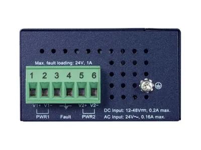 Planet ISW-800T - Switch - unmanaged - 8 x 10/100