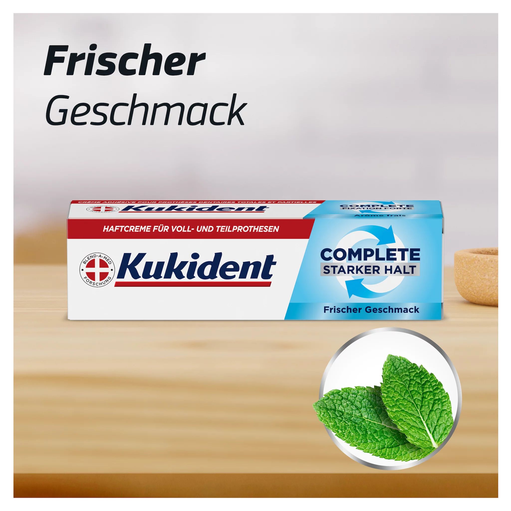 Kukident Haftcreme Complete Frischer Geschmack 47g