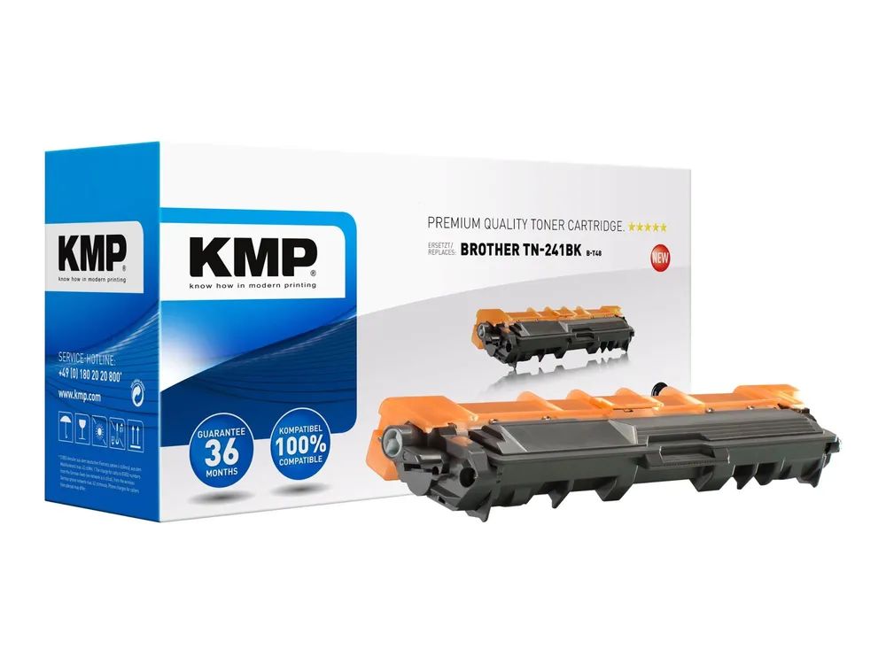 KMP B-T48 - Schwarz - kompatibel - Tonerpatrone (Alternative zu: Brother TN241BK)