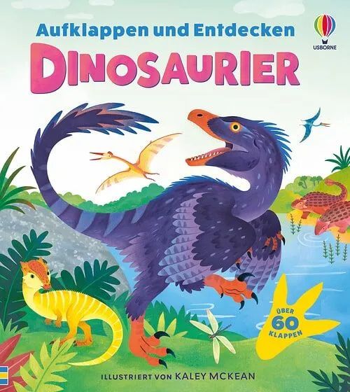 dtv Verlagsgesellschaft mbH & Co.KG Aufklappen und Entdecken: Dinosaurier