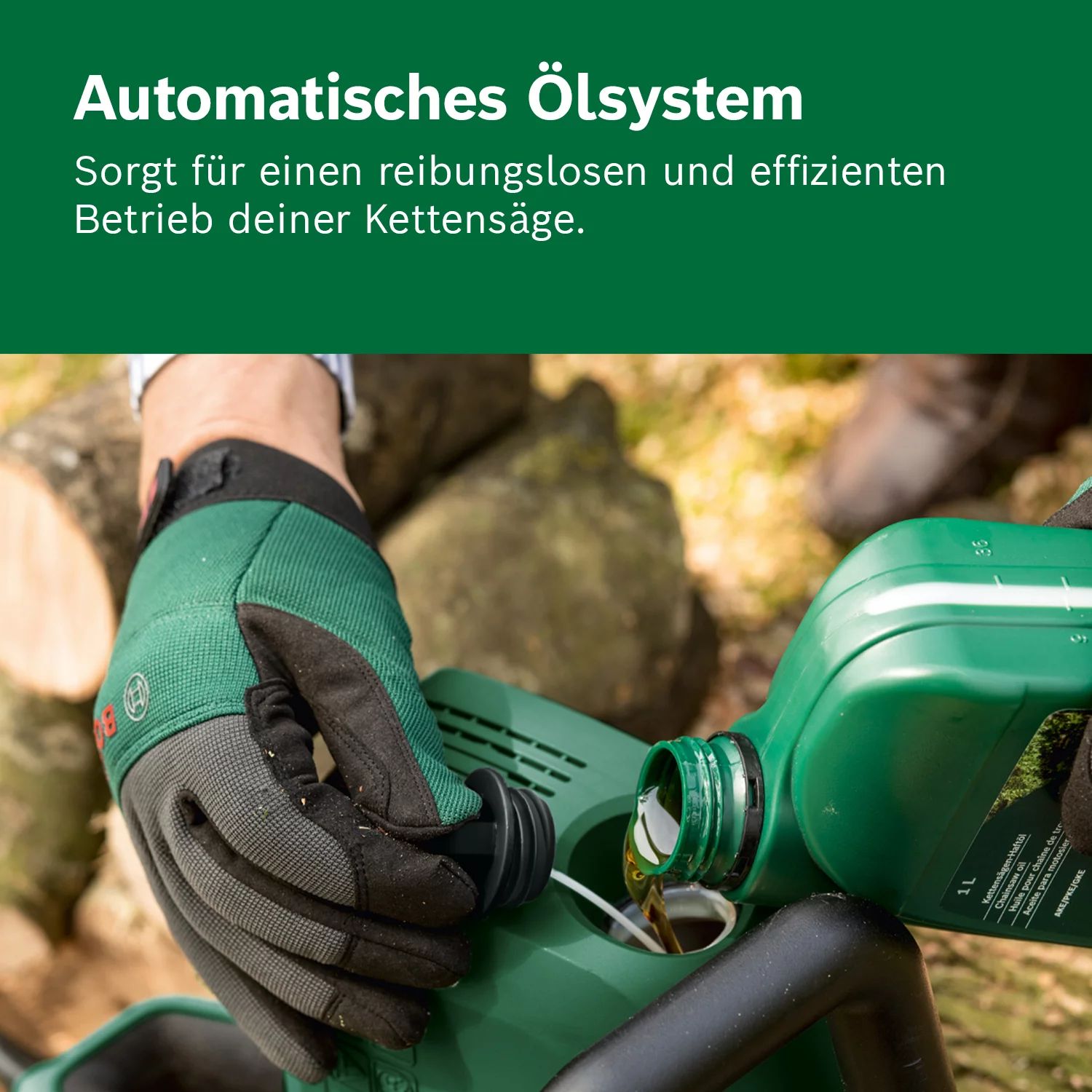 Bosch PKE18V-30-28 Akku-Kettensäge solo