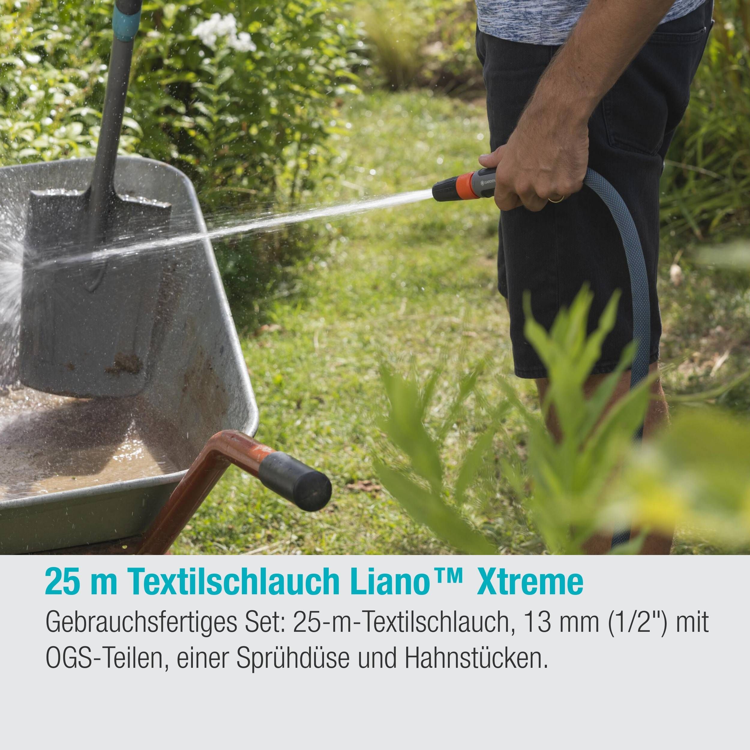 Gardena Liano™ Xtreme 1/2", 25 m Set