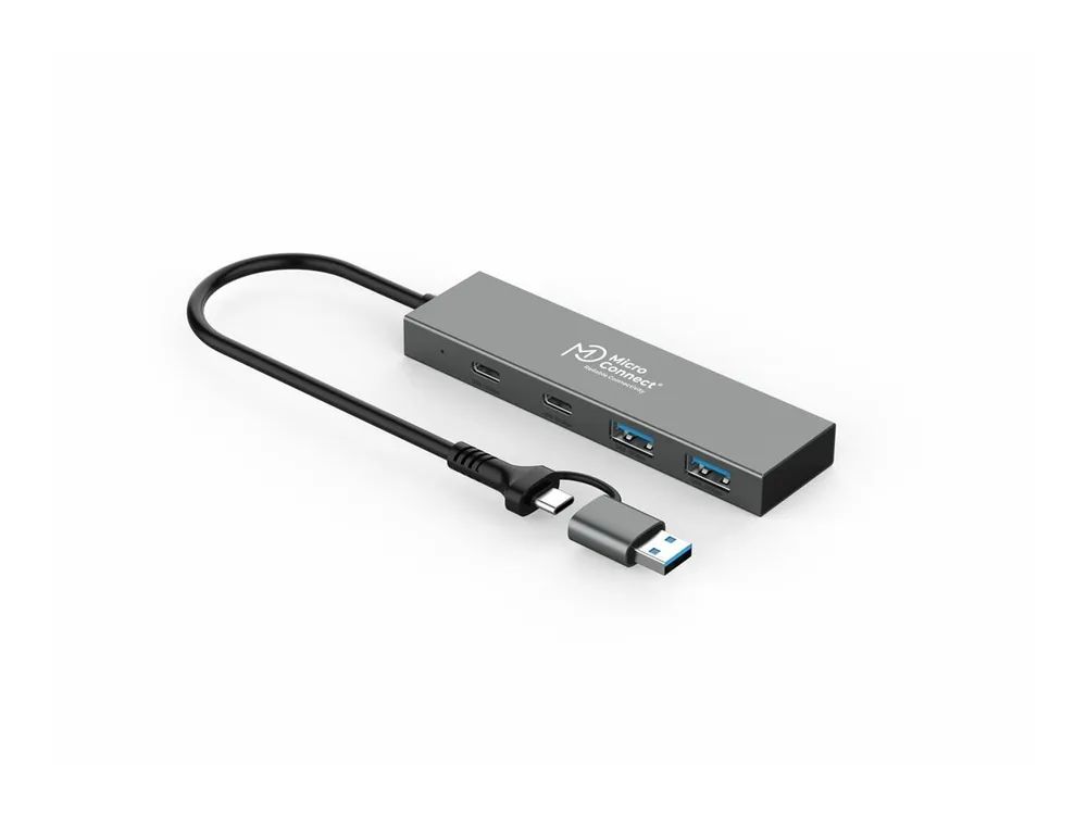 MicroConnect Hub - 2 x USB-C 3.2 Gen 2 + 2