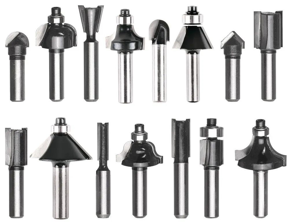 Einhell Fräsersatz 8 mm 15 pcs.