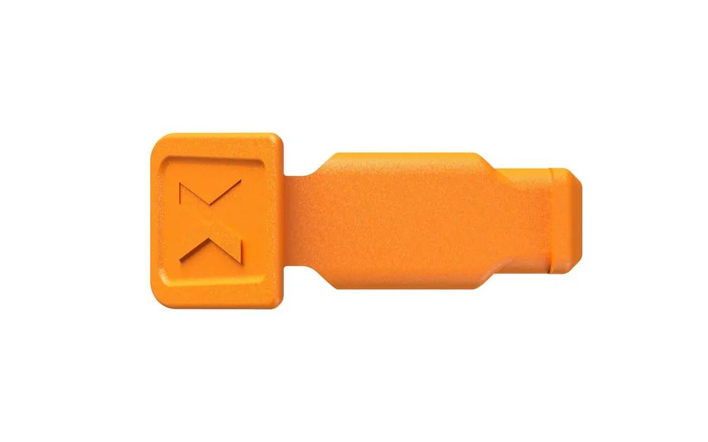KNIPEX ColorCode Clips orange (10 Stück) 21 mm