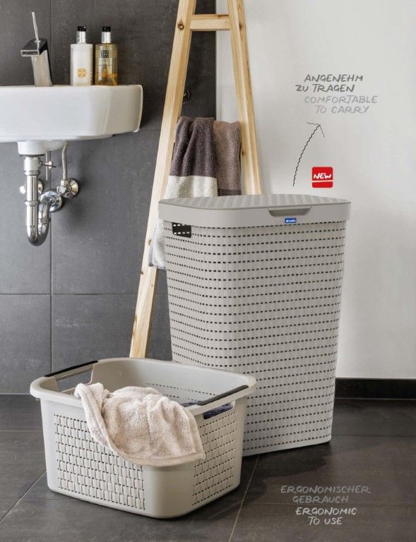 Rotho Wäschesammler 55 L COUNTRY