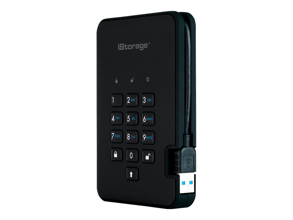 iStorage diskAshur² - Festplatte - verschlüsselt - 2 TB - extern (tragbar)