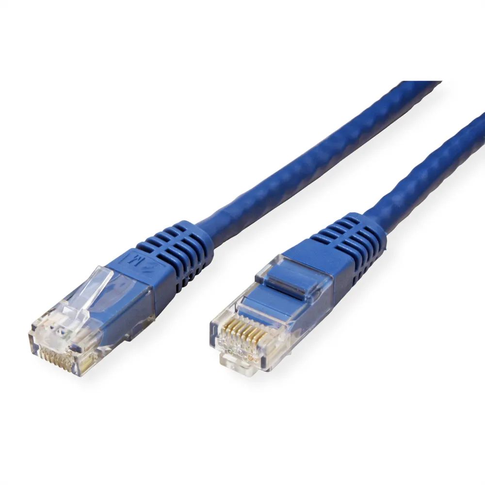 VALUE Patchkabel Cat.6 (Class E) UTP, blau, 1,5 m